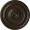 Ekena Millwork Kepler Traditional Medallion (For Canopies up to 4 1/2"), 19 3/4"OD x 1 1/2"P, Stone Hearth Crackle CM20KPSHC - alternate 1